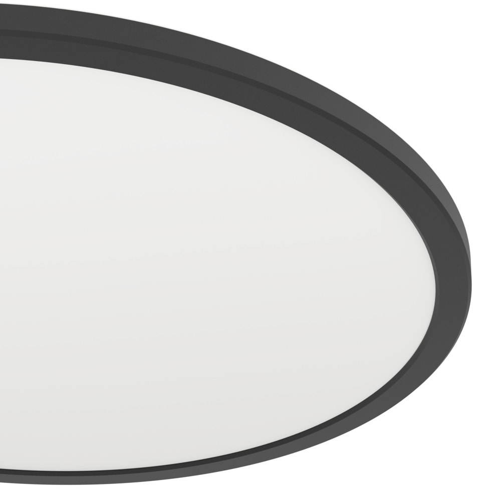 Eglo 901465 "ROVITO-Z" 50 Cm Çapında Siyah Plastik Led Panel Ip44