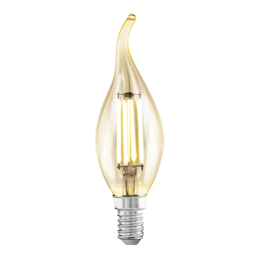 Eglo 110059 E14-Led-Cf35 Ampul 1X4W Amber 2200K 270 Lümen