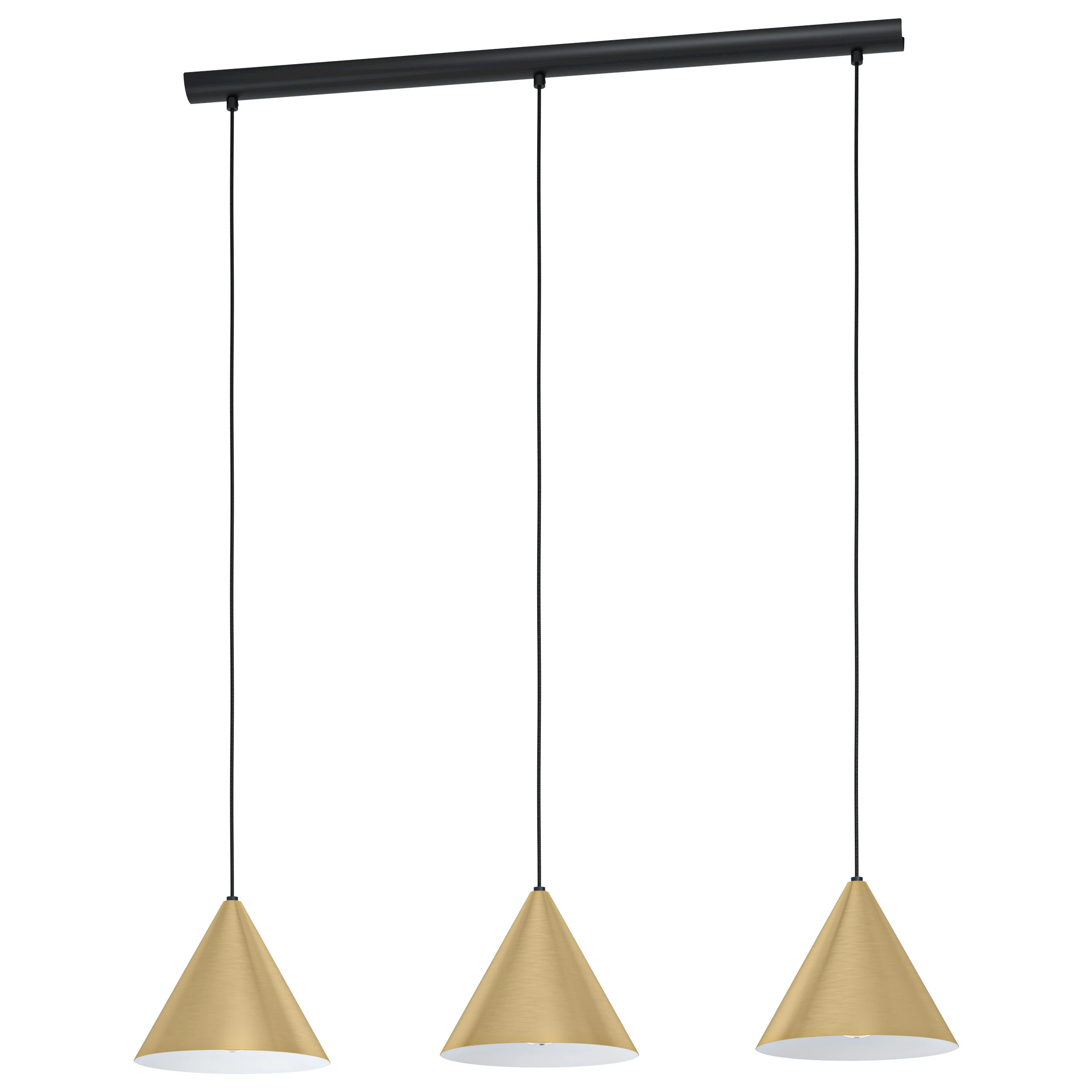 Eglo 99592 "NARICES" 110 Cm Yüksekliğinde Çelik Siyah Sarkıt Avize