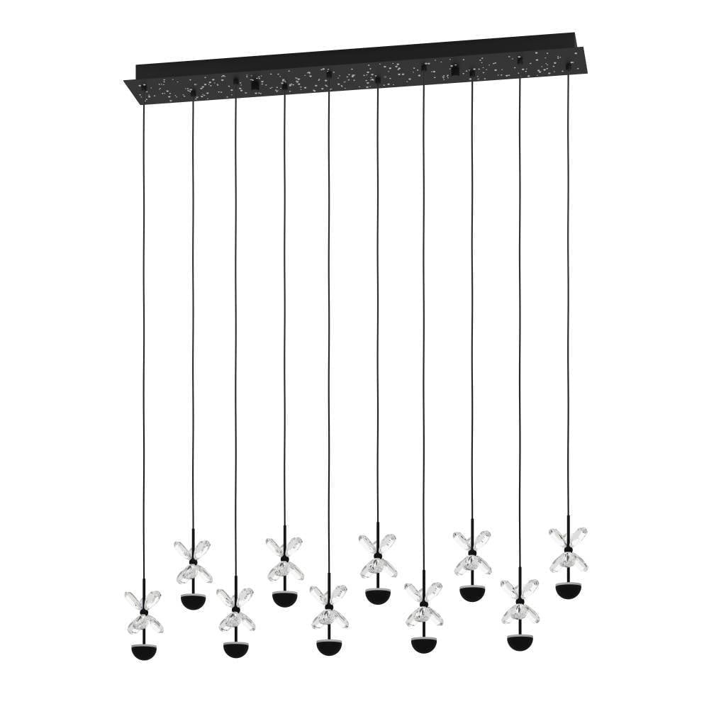 Eglo 390278 "PIANOPOLI 2" 150 Cm Yüksekliğinde Çelik Siyah Sarkıt Avize