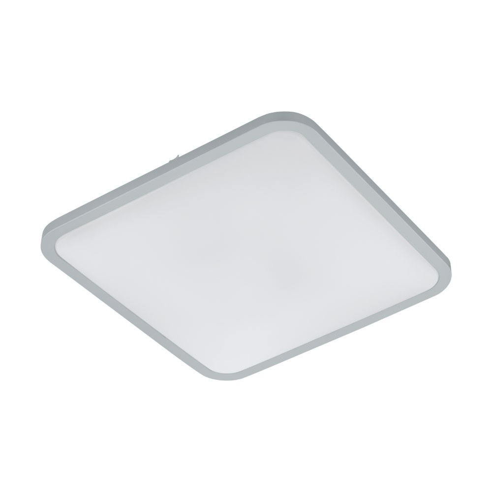 Eglo 98258 "COGOLETO" 49 Cm Uzunluğunda Çelik, Plastik Beyaz, Gümüş Duvar Tavan Armatürü