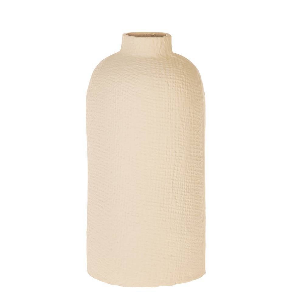 Eglo 421138 "SIBAGAT" 30 Cm Yüksekliğinde Krem-Beyaz Metal Vazo
