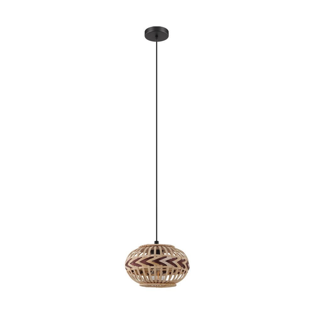 Eglo 43269 "DONDARRION" 26 Cm Çapında Çelik Siyah Sarkıt Avize