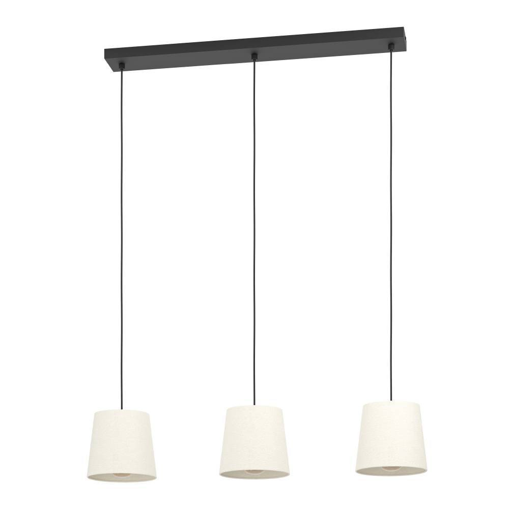 Eglo 901263 "FEBRES" 110 Cm Yüksekliğinde Çelik Siyah Sarkıt Avize