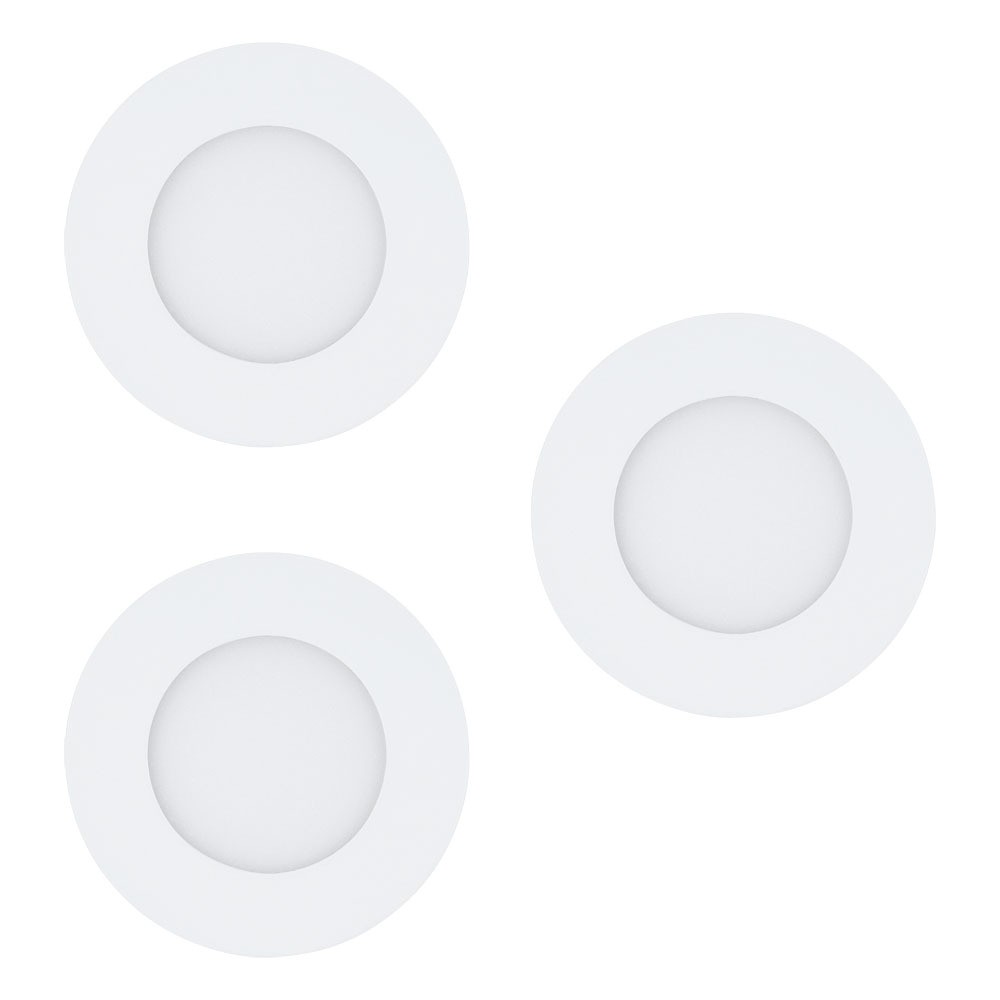 EGLO 94732 İç Mekan " FUEVA 1 "  beyaz Dökme metal Gömme   Aydınlatma.    Çap: 8,5 cm Delik çapı: 7,3 cm LED Duy: 3X2,7W Ampul dahildir. IP20 3000K 900 Lümen