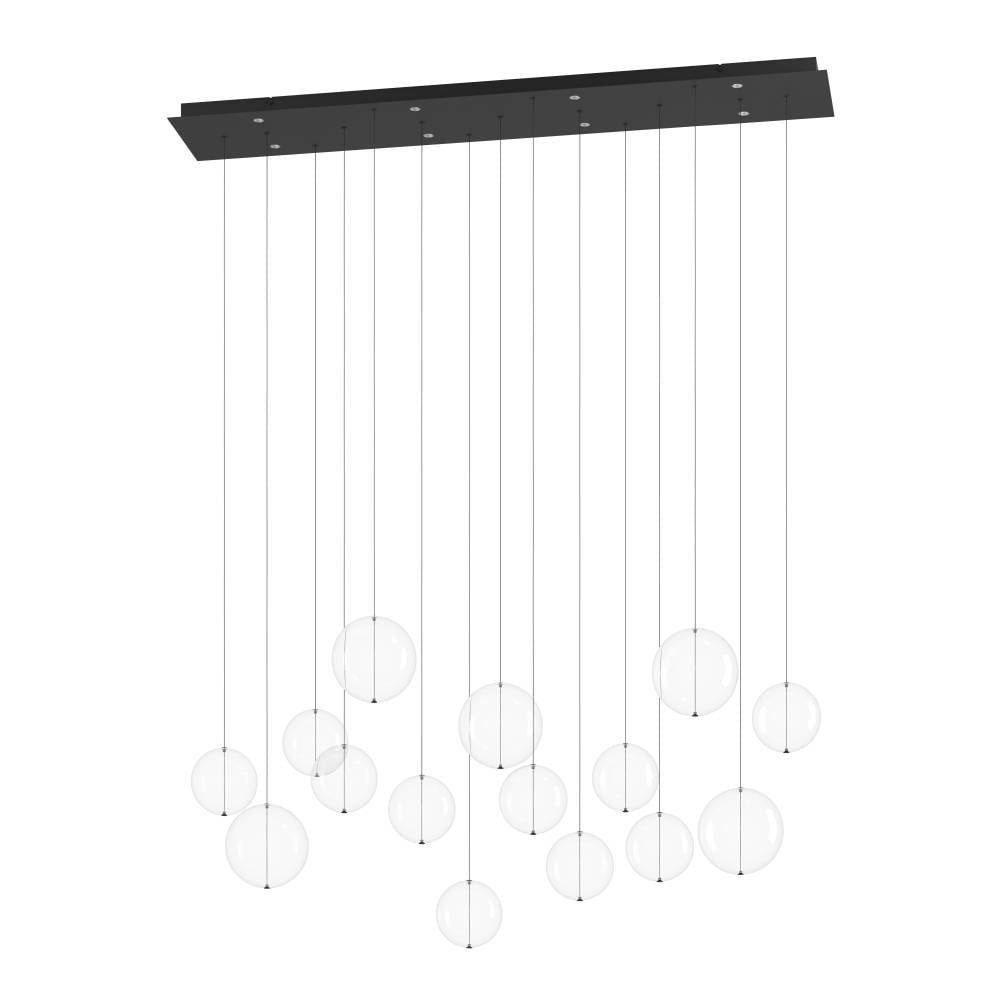 Eglo 390334 "ESPARDELLO" 150 Cm Yüksekliğinde Çelik Siyah Sarkıt Avize