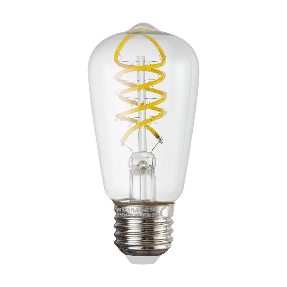 Eglo 110307 E27-Led-St48 Ampul 1X7,3W Şeffaf 2700K 806 Lümen