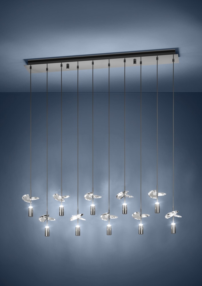 Eglo 390494 "COMAREIRA" 150 Cm Yüksekliğinde Çelik Sarkıt Avize