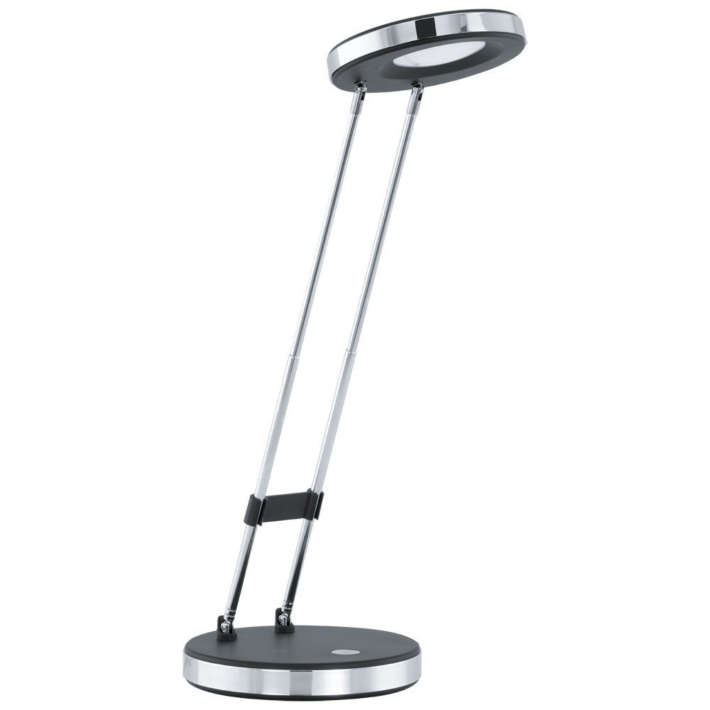 Eglo 93076 "GEXO" 32 Cm Yüksekliğinde Plastik, Çelik Masa Lambası