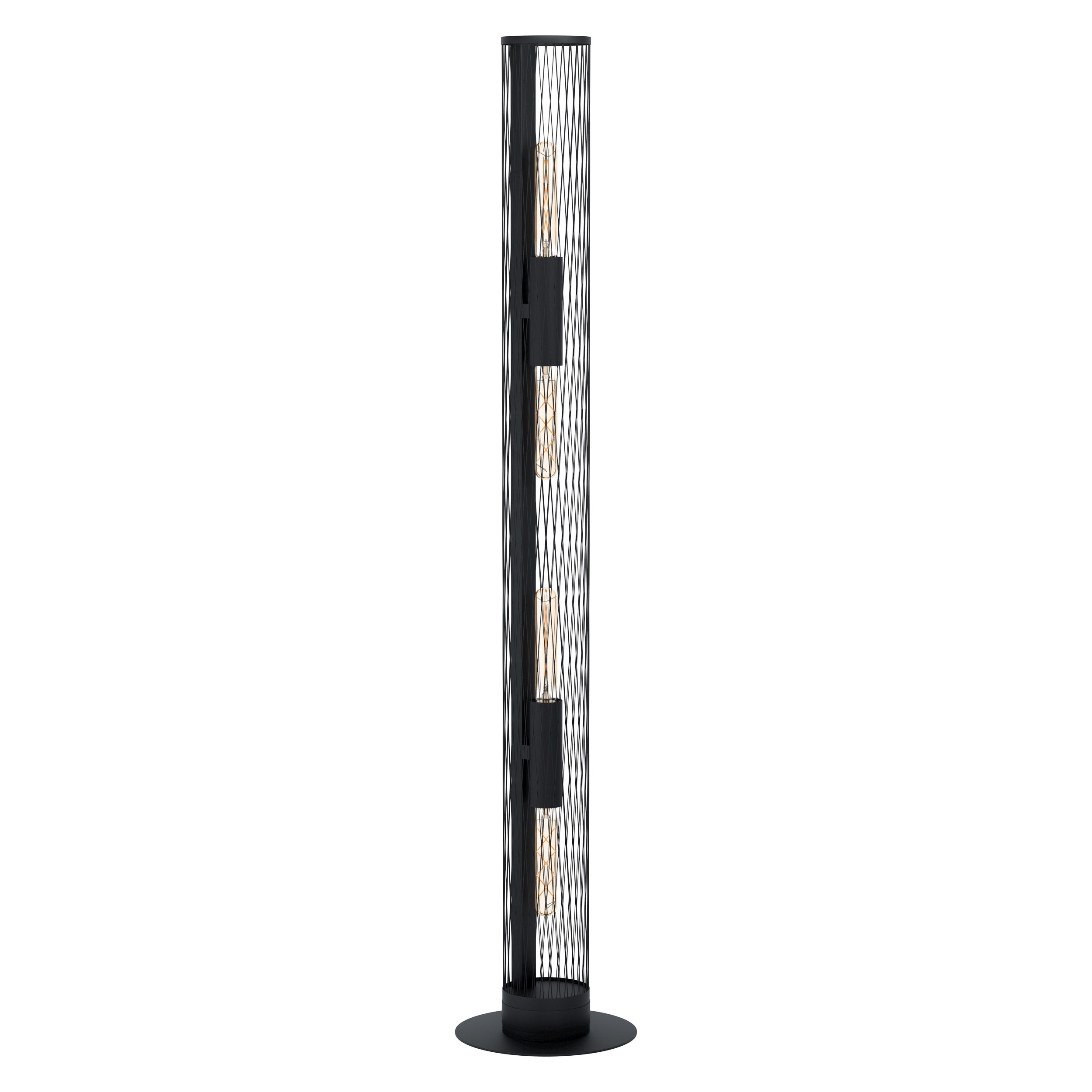 Eglo 43537 "REDCLIFFE" 135,5 Cm Yüksekliğinde Çelik Köşe Lambası Lambader