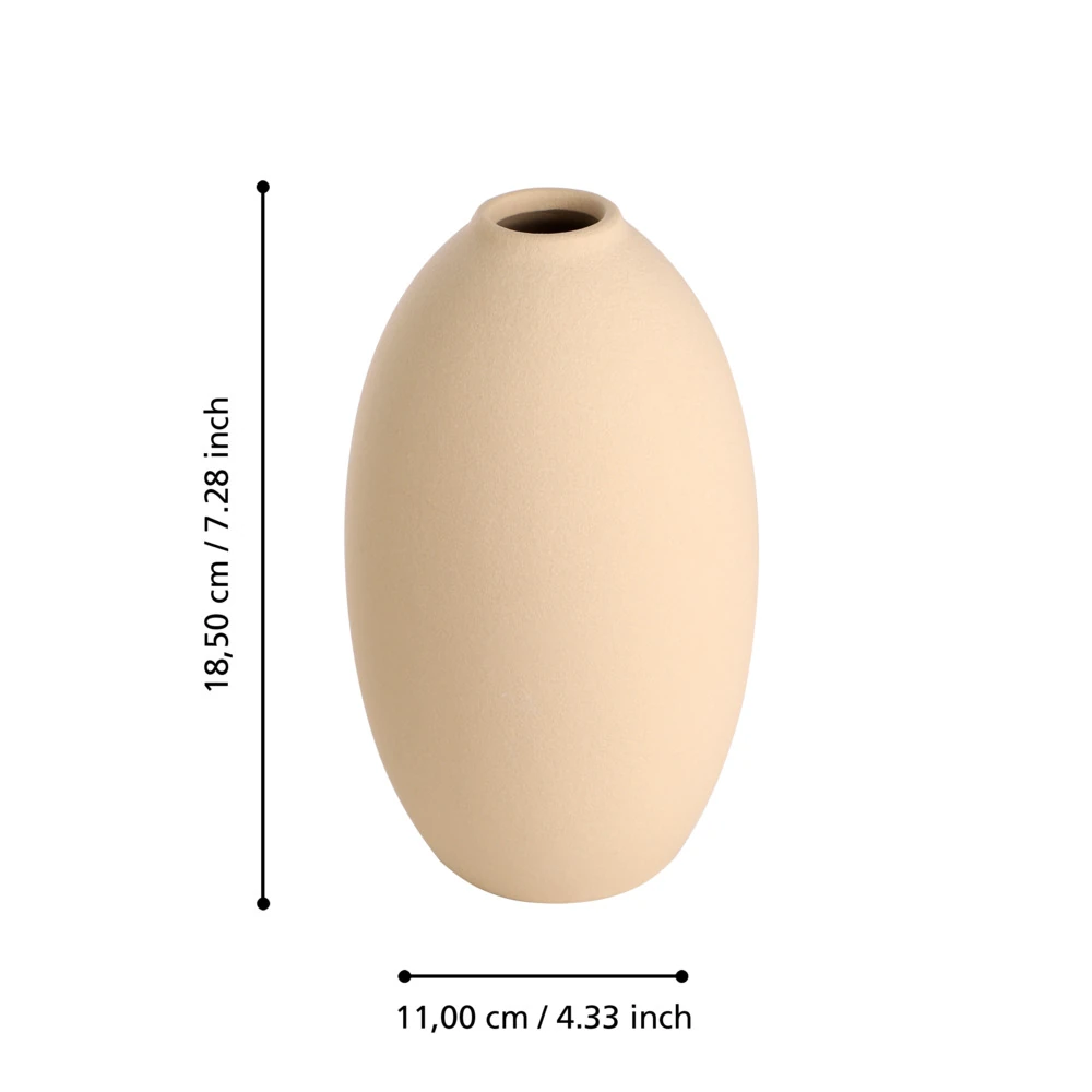 Eglo 421251 "ANJABE" 18,5 Cm Yüksekliğinde Seramik Vazo