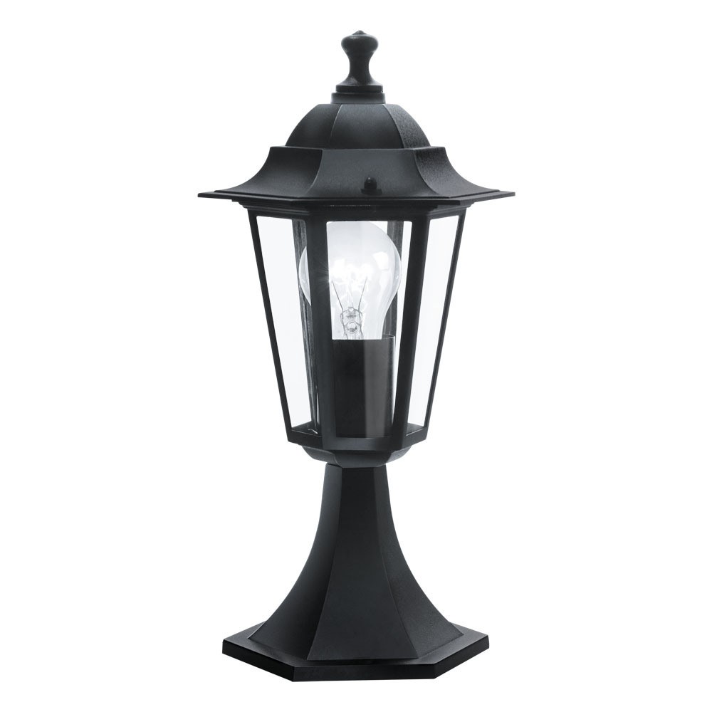 Eglo 22472 "LATERNA 4" 38,5 Cm Yüksekliğinde Alüminyum Döküm Dış Mekan Bahçe Aydınlatması Direk Ip44