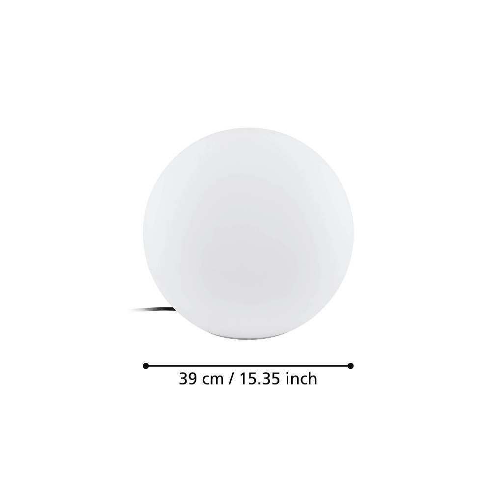 Eglo 56148 "MONTEROLO-C" 39 Cm Çapında Plastik Dış Mekan Bahçe Aydınlatması Zemin Aydınlatması Ip65