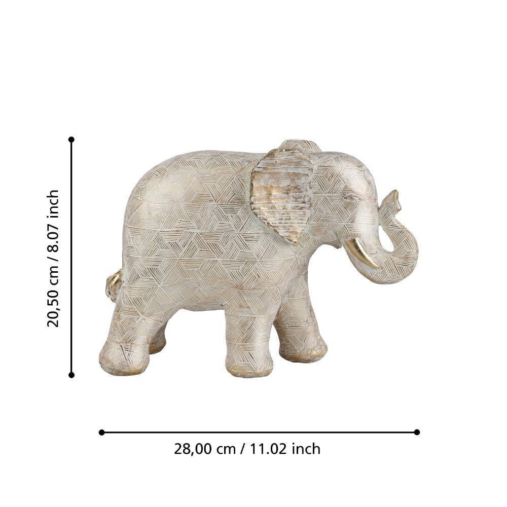Eglo 427243 "ISHIKARI" 20,5 Cm Yüksekliğinde Polireçine Dekoratif Obje Biblo