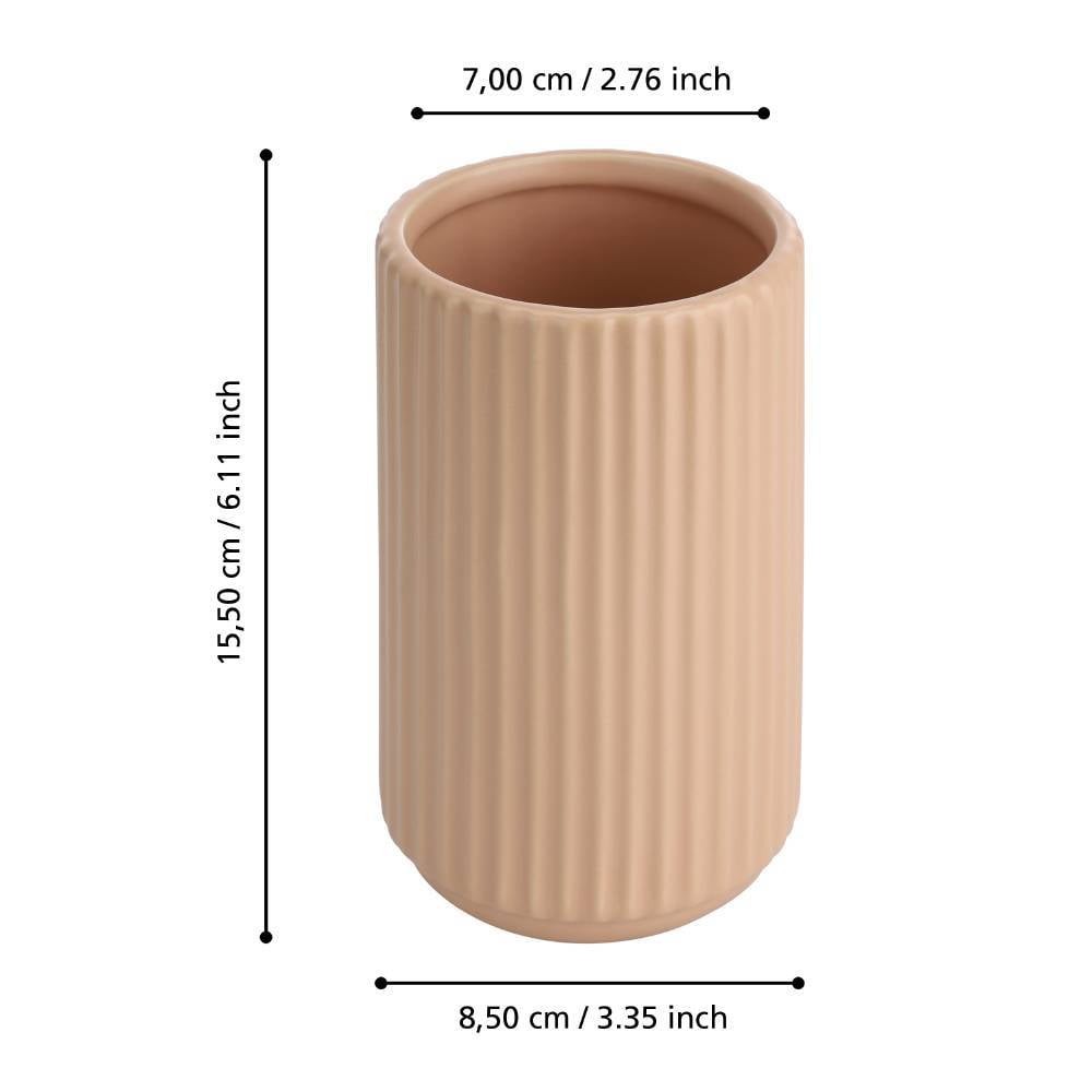 Eglo 421005 "MITANE" 15,5 Cm Yüksekliğinde Rose Seramik Vazo