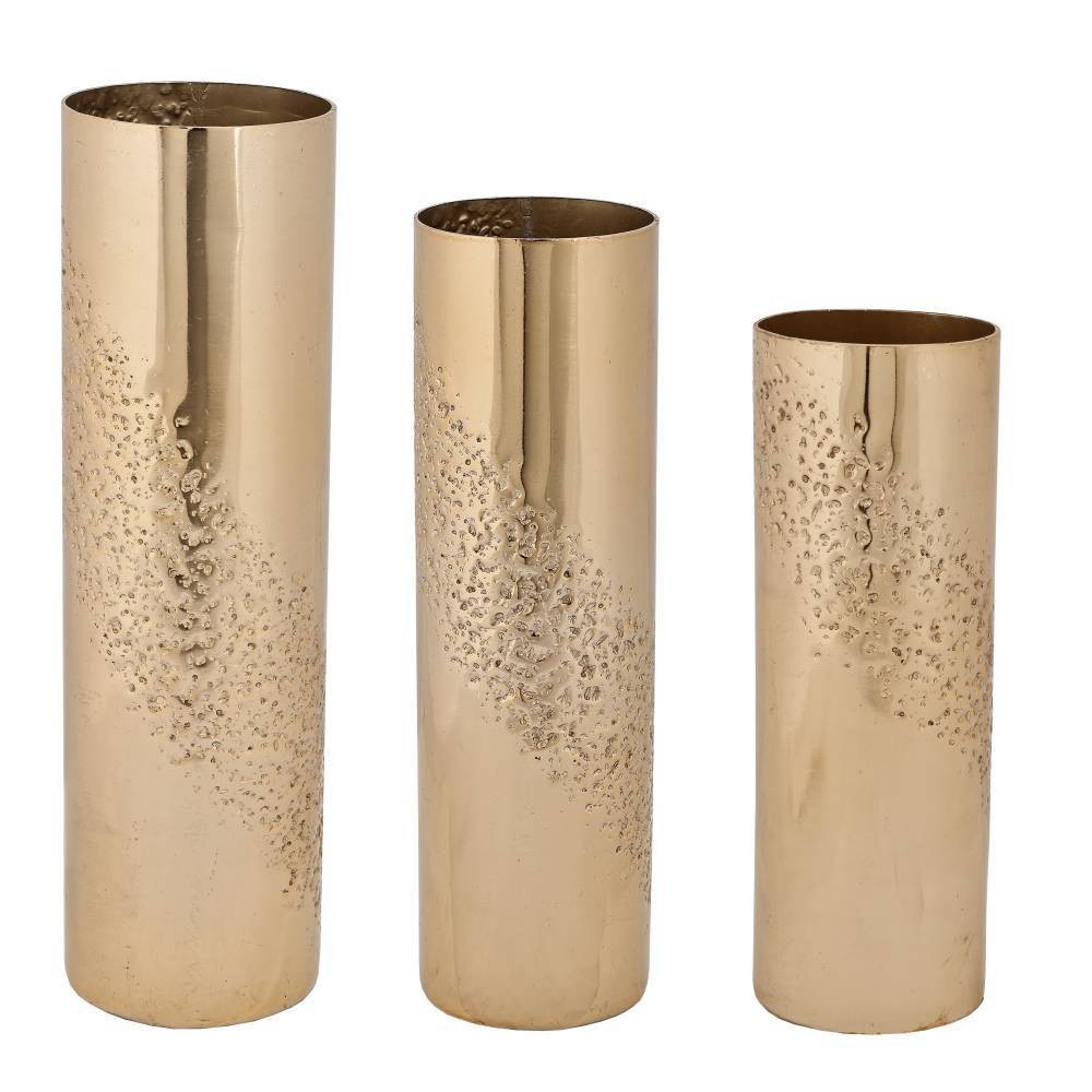 Eglo 421338 "KURASHIKI" 40 Cm Yüksekliğinde Metal Vazo 3'Lü Set