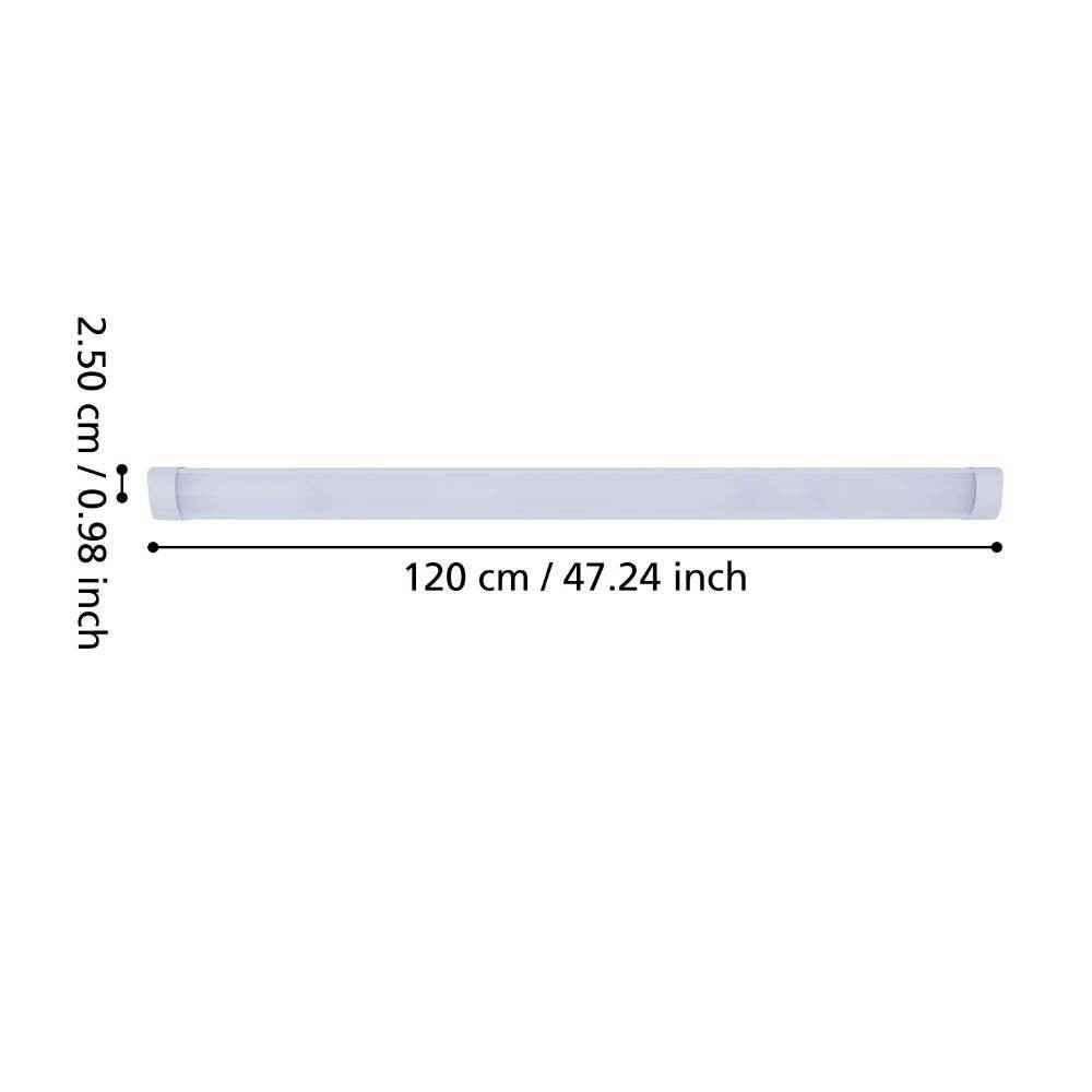 Eglo 901571 "SICCIAROTTA" 120 Cm Uzunluğunda Dolap Altı/Dolap İçi Lambası Tezgahaltı Aydınlatma