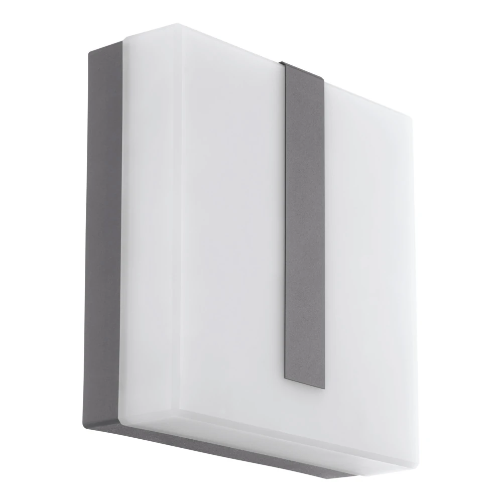 Eglo 56096 "TORAZZA-C" Antrasit Plastik, Çelik Dış Mekan Bahçe Aydınlatması Aplik Ip44