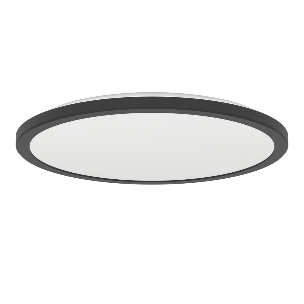 Eglo 901464 "ROVITO-Z" 38.9 Cm Çapında Siyah Plastik Led Panel Ip44
