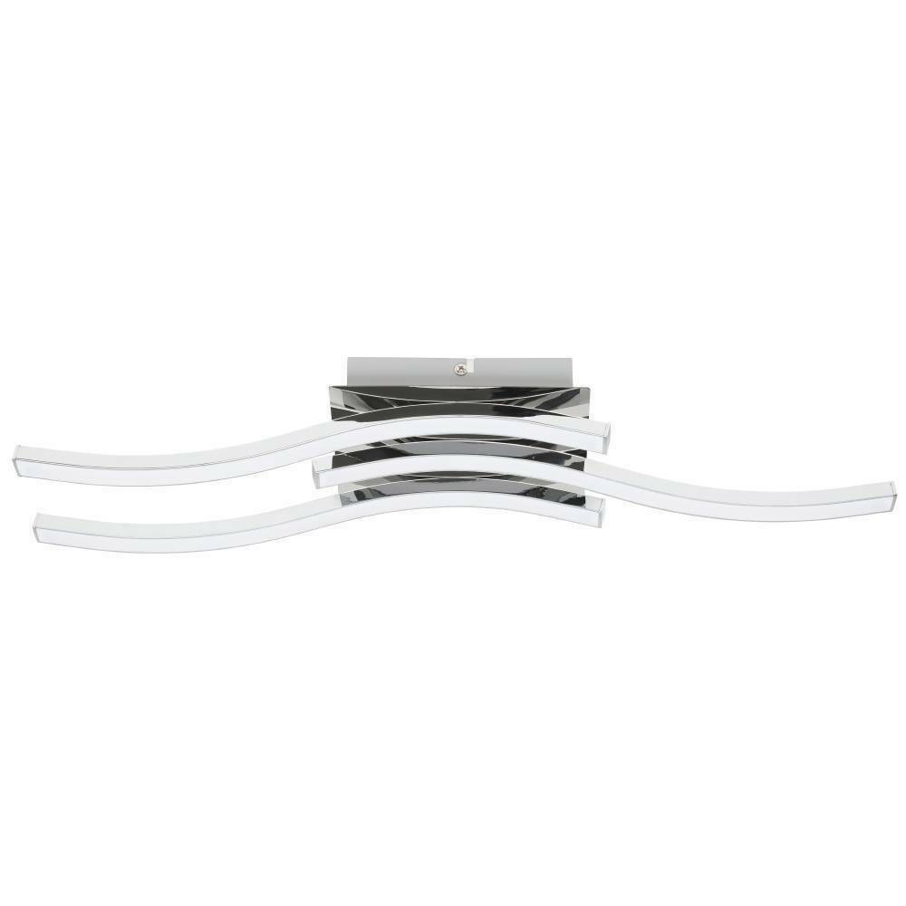 Eglo 33469 İç Mekan " Cabezas " Krom Renk Alüminyum Duvar / Tavan Lambası Ip20 Led Max: 3X5W En: 50,5 Cm