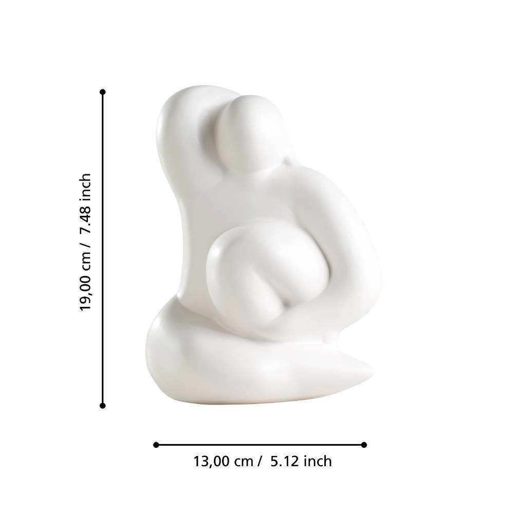 Eglo 427001 "FORTEAU" 19 Cm Yüksekliğinde Seramik Dekoratif Obje Biblo