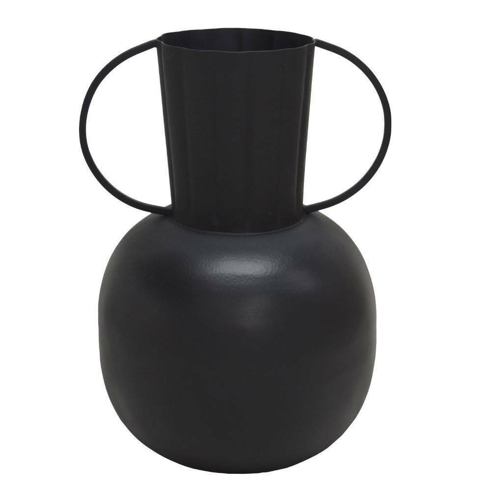 Eglo 421067 "MIOUSKI" 30 Cm Yüksekliğinde Siyah Metal Vazo