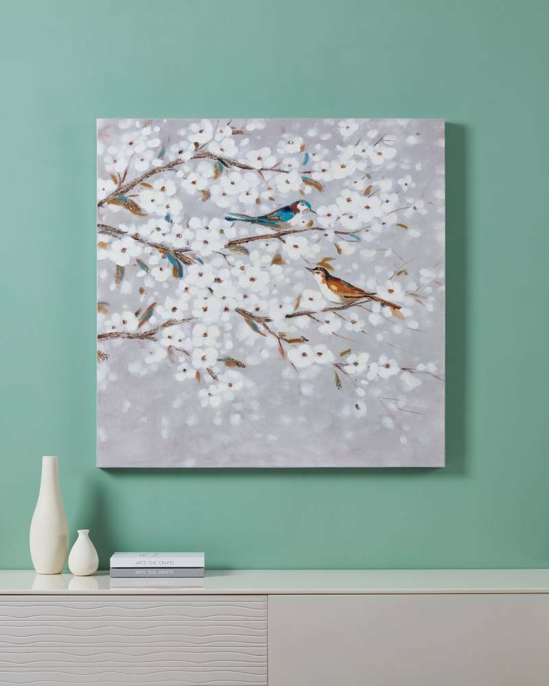 Eglo 423123 "ALAMINOS" 90 Cm Yüksekliğinde 90 Cm Uzunluğunda Dekoratif Duvar Tablo Resim