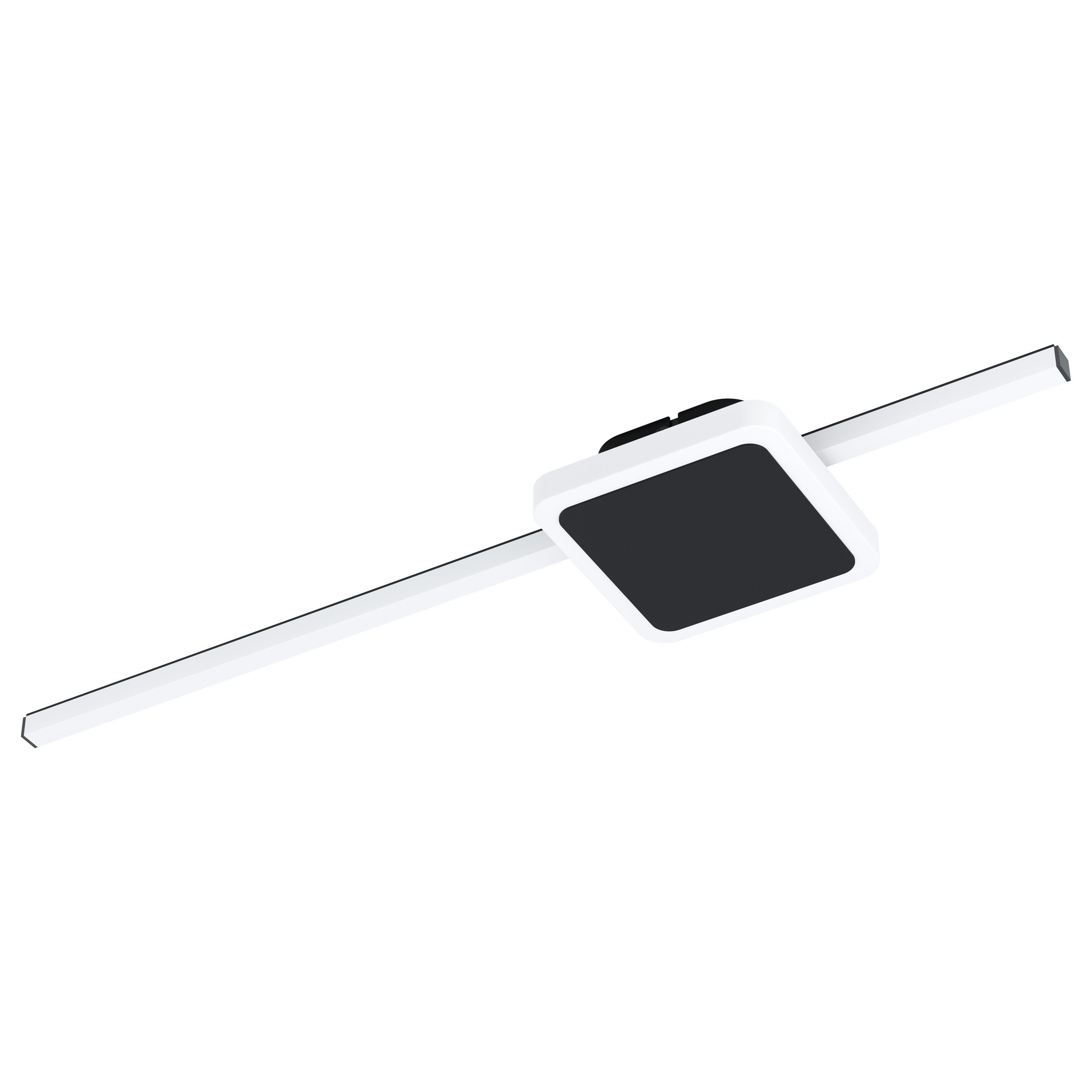 Eglo 99609 "SARGINTO" 59 Cm Uzunluğunda Çelik Siyah Duvar Tavan Armatürü
