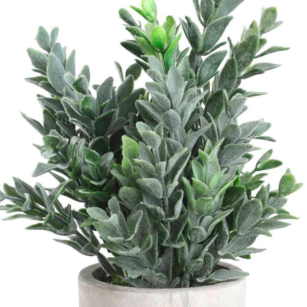 Eglo 428027 "CHITOSE" 22 Cm Yüksekliğinde Plastik Kahveengi, Yeşil Saksıda Yapay Çiçek