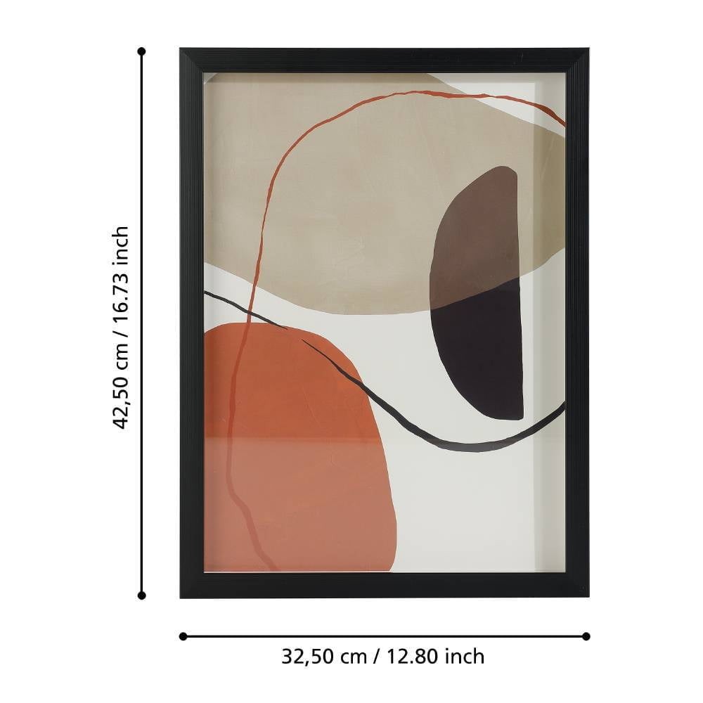 Eglo 423119 "ROBERVAL" 42,5 Cm Yüksekliğinde 32,5 Cm Uzunluğunda Dekoratif Duvar Tablo Resim