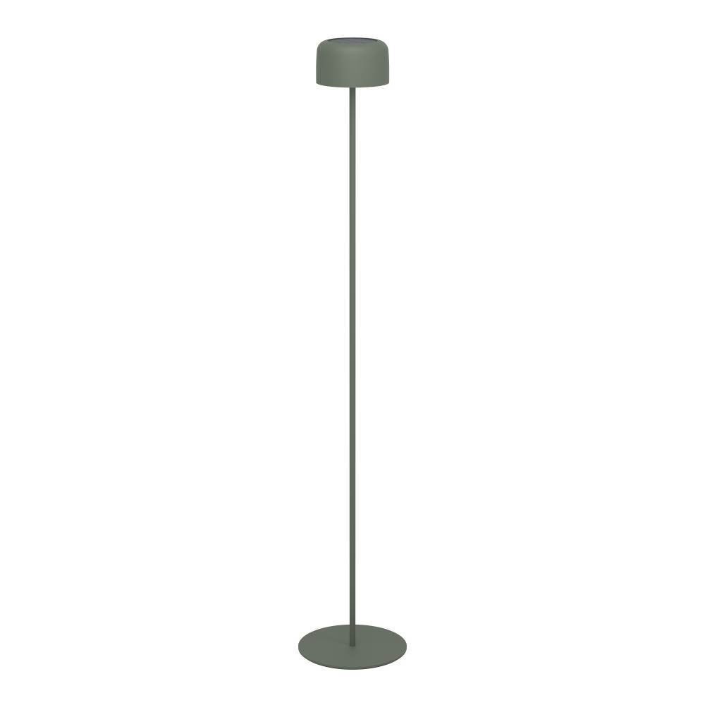 Eglo 901895 "ROCCANOVA-L" 120 Cm Yüksekliğinde Yeşil Çelik Güneş Enerjili Dokunmatik Lambader Bahçe Aydınlatması Solar Aydınlatma Ip44