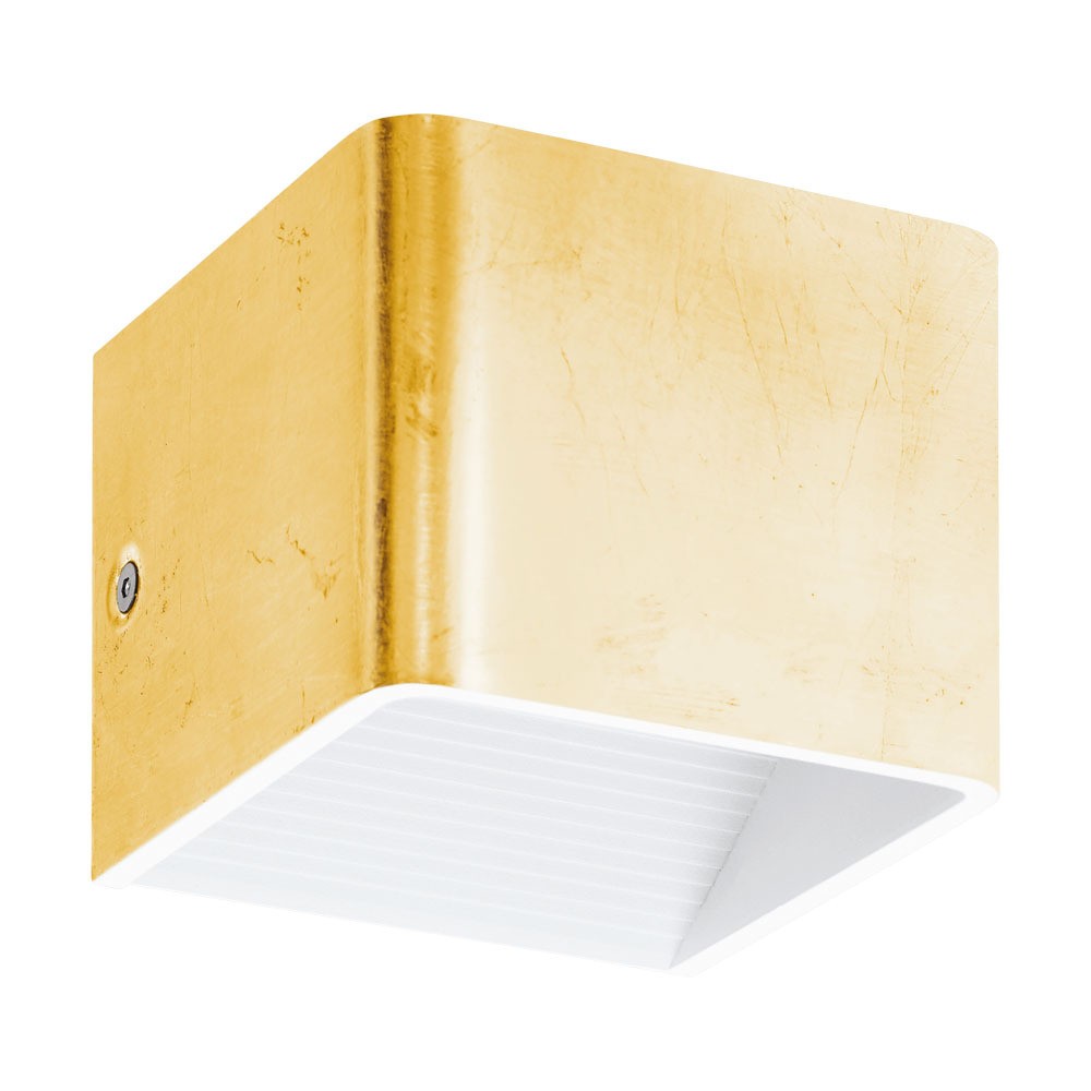 Eglo 64546 "SANIA 3 PRO" Alüminyum Gold, Beyaz Duvar Aplik