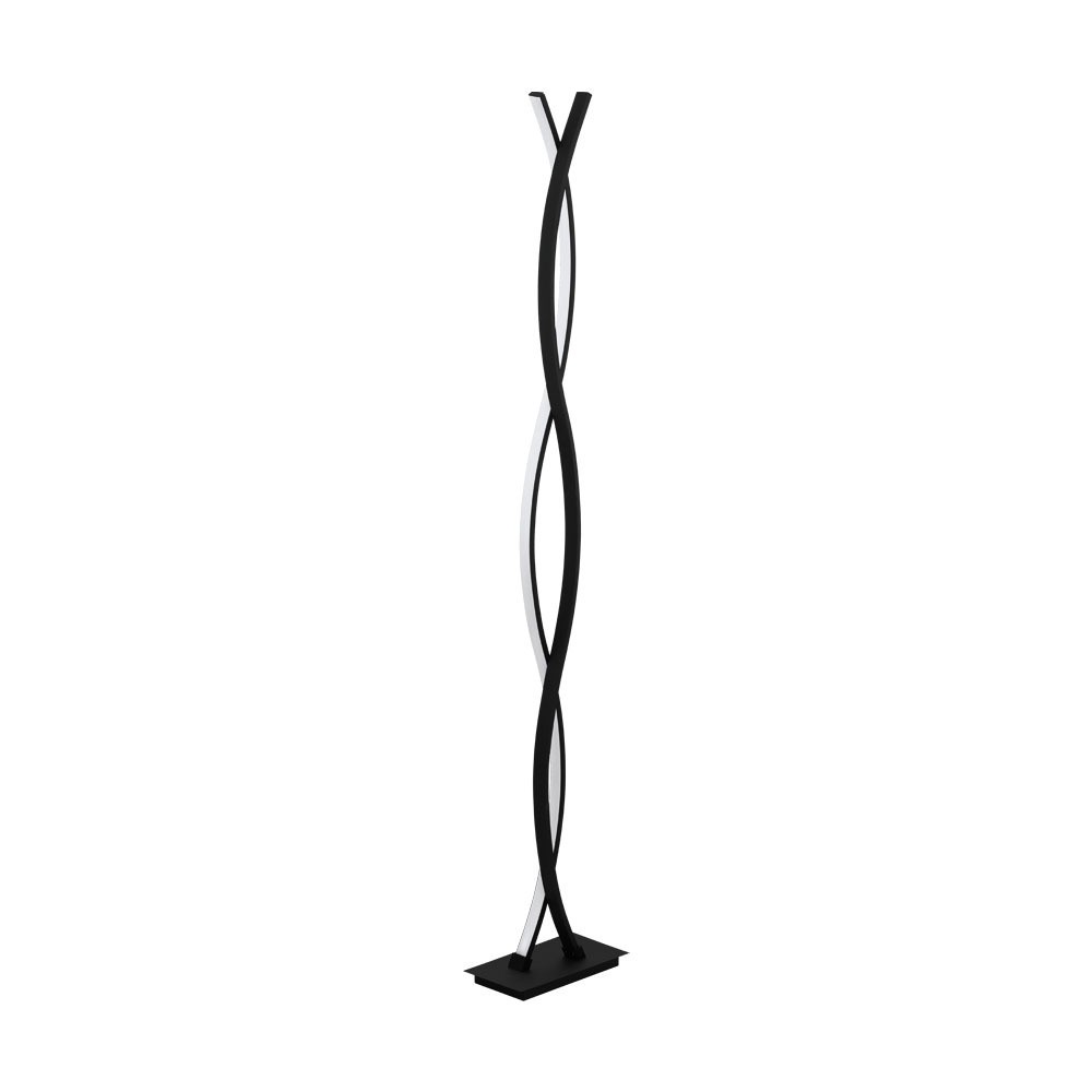 Eglo 99319 "LASANA 3" 142 Cm Yüksekliğinde Çelik, Alüminyum Köşe Lambası Lambader