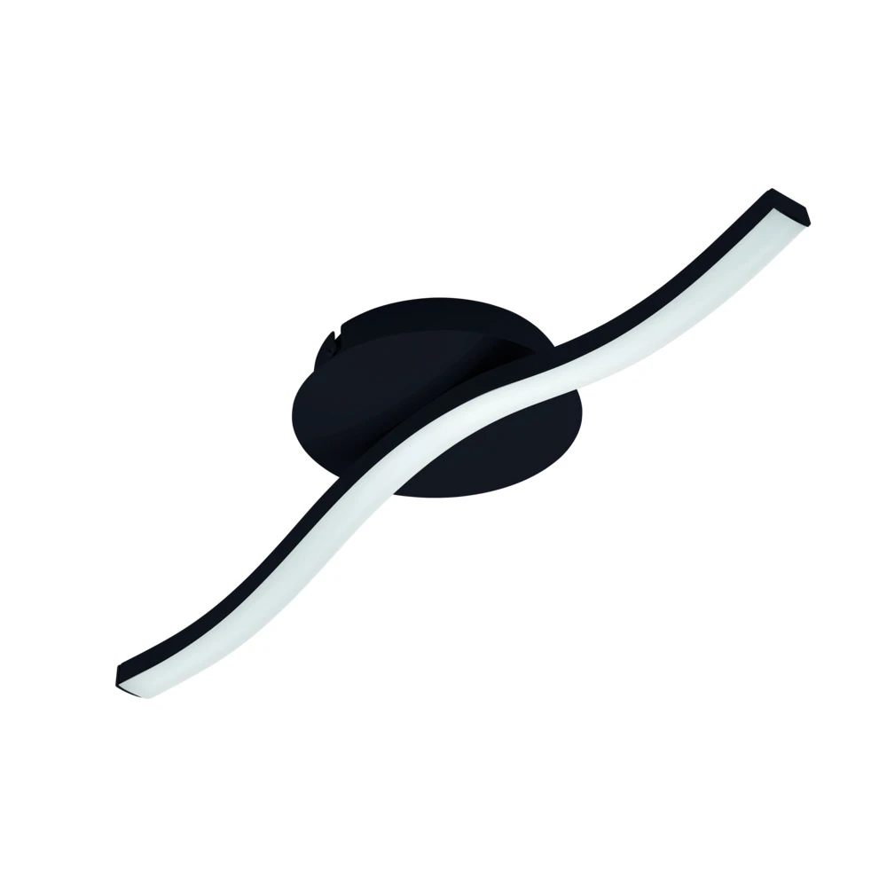 Eglo 75521 "CABEZAS 1" Siyah Alüminyum Tavan Armatürü