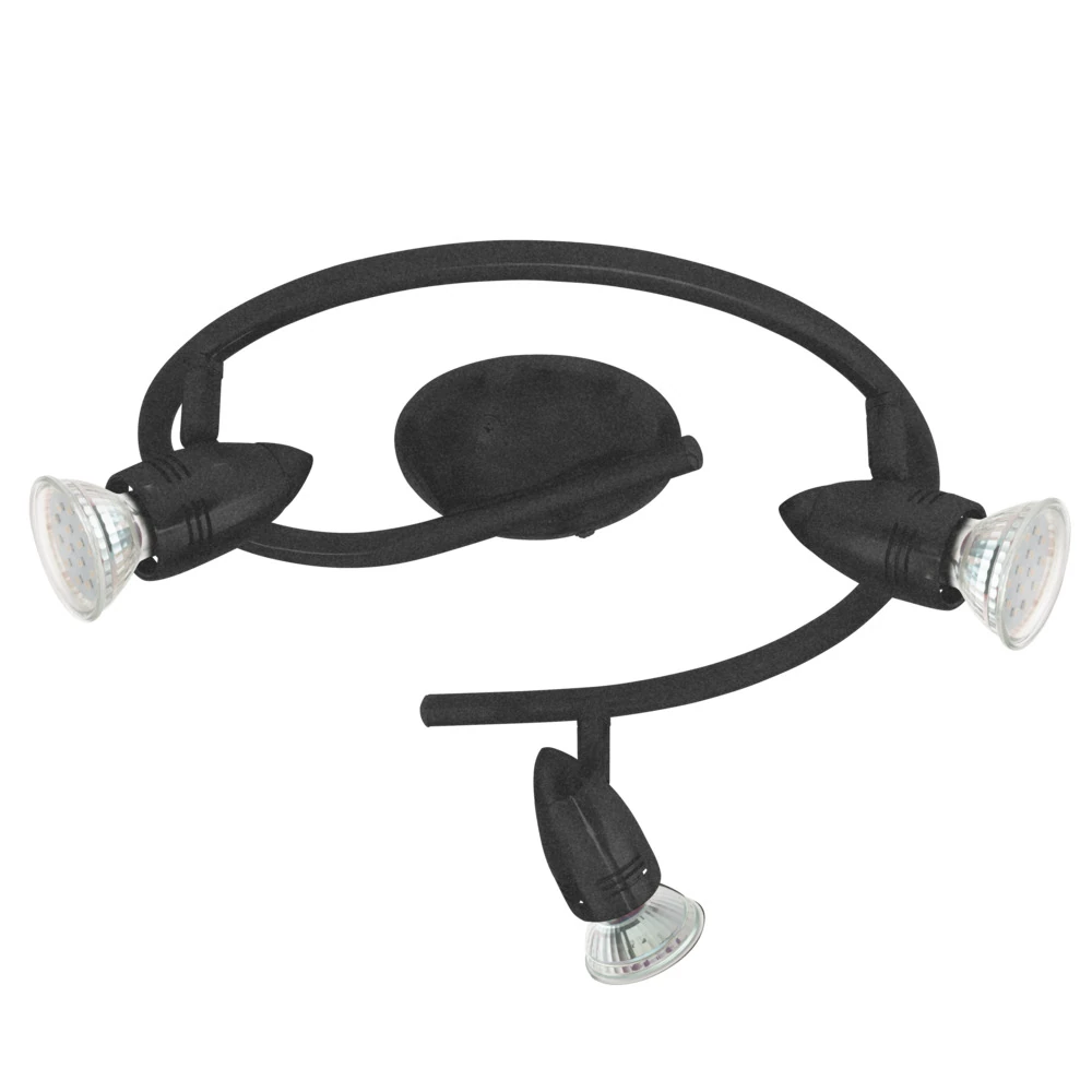 Eglo 780445 "MAGNUM-LED" 3X2.8W Siyah Çelik Sıva Üstü Spot