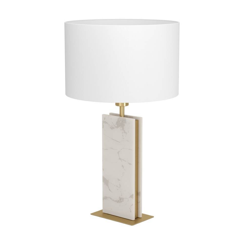 Eglo 390409 "BELESAR" 67 Cm Yüksekliğinde Çelik, Taş Masa Lambası