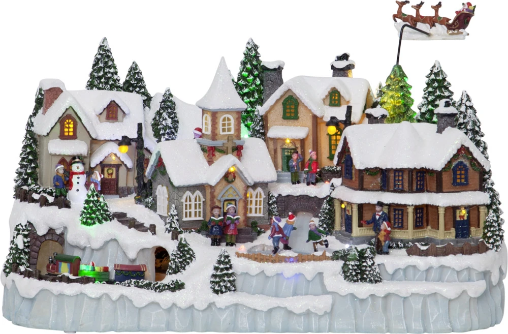 Eglo 680-86 "LARGEVILLE" Renkli Ledli 35 Cm Yüksekliğinde 55Cm Uzunluğunda Dekoratif Aydınlatma