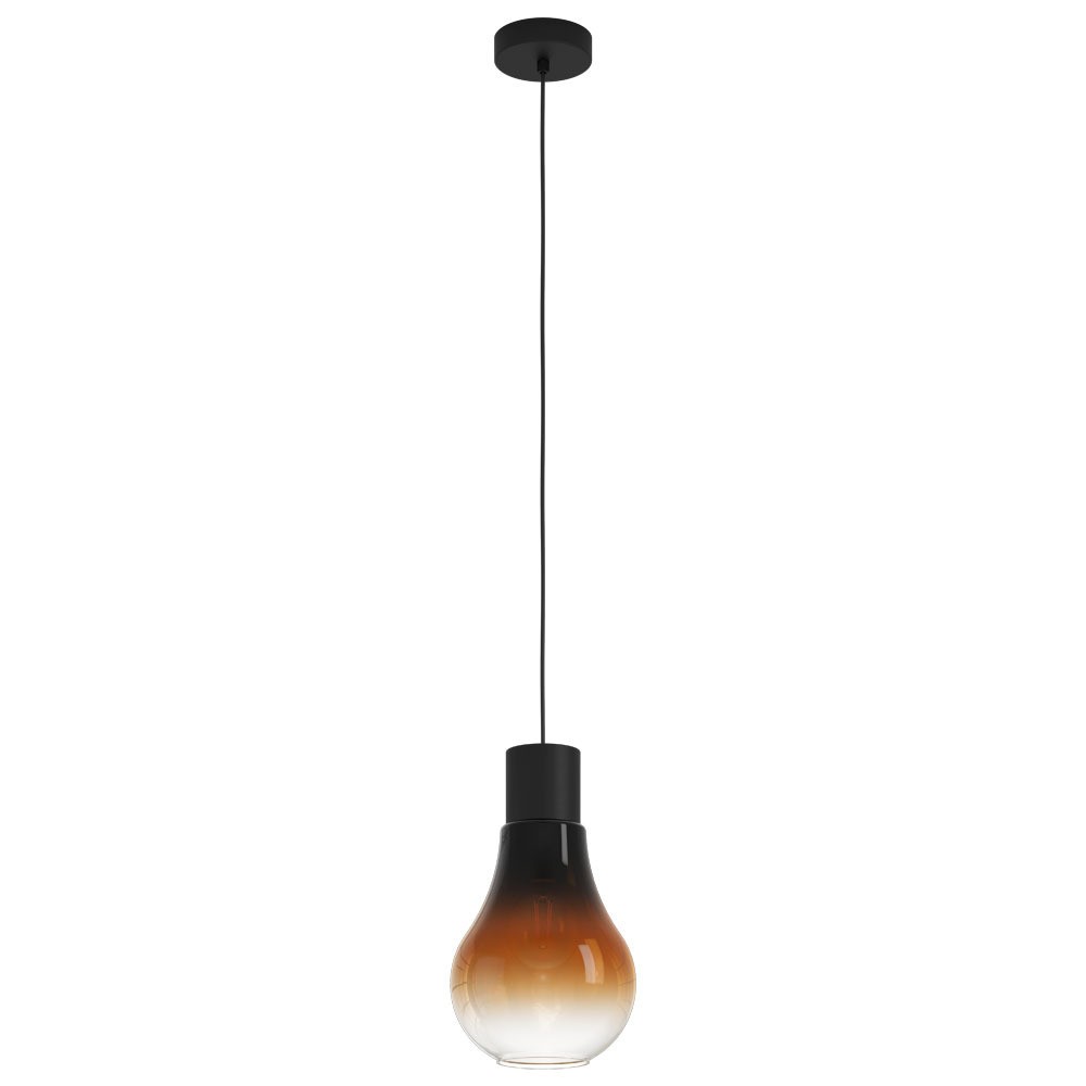 Eglo 43459 "CHASELY" 110 Cm Yüksekliğinde Çelik Siyah Sarkıt Avize