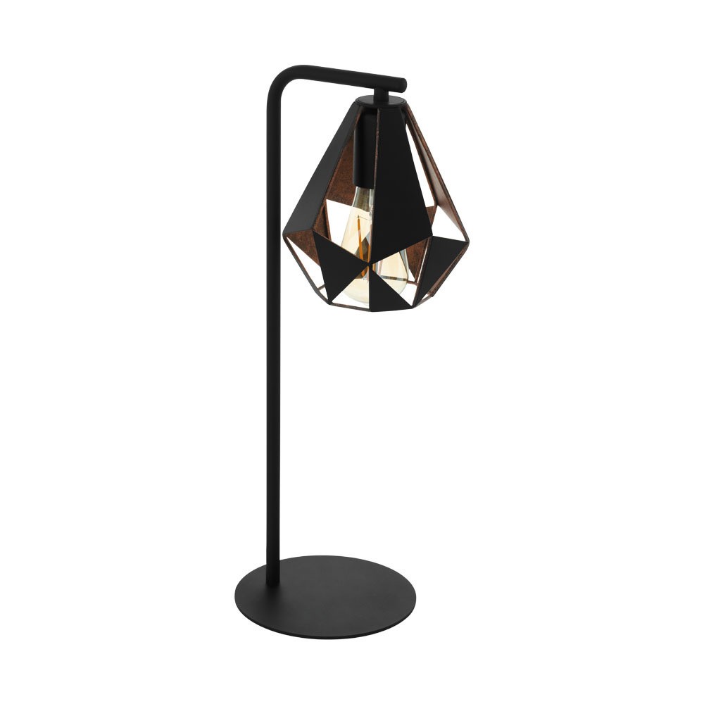 Eglo 43058 "CARLTON 4" 50,5 Cm Yüksekliğinde Çelik Masa Lambası