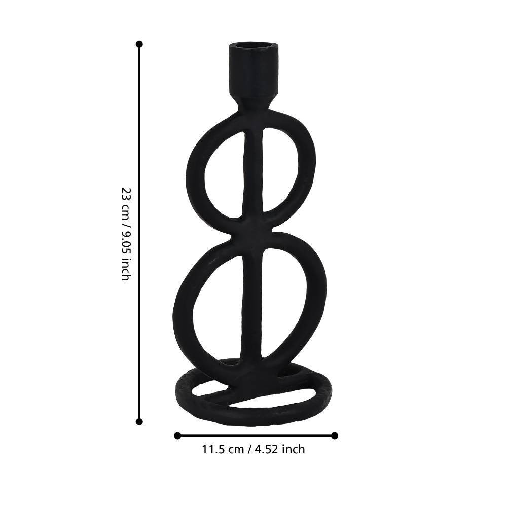 Eglo 422022 "NUMAZU" 23 Cm Yüksekliğinde Alüminyum Dekoratif Şamdan