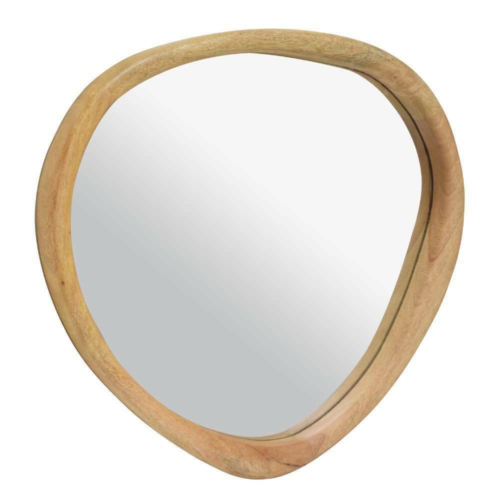 Eglo 425006 "BANI" 36,5X39 Cm Ölçülerinde Dekoratif Doğal Ahşap Ayna