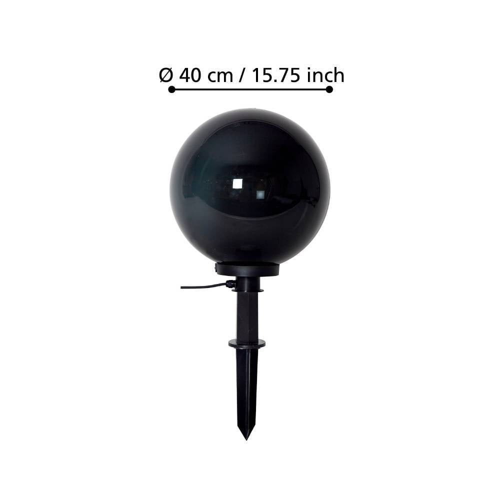 Eglo 900203 "MONTEROLLO SMOKE" Çime Saplama Bahçe Aydınlatması Bitki Aydınlatması 40Cm Çapında Ip44