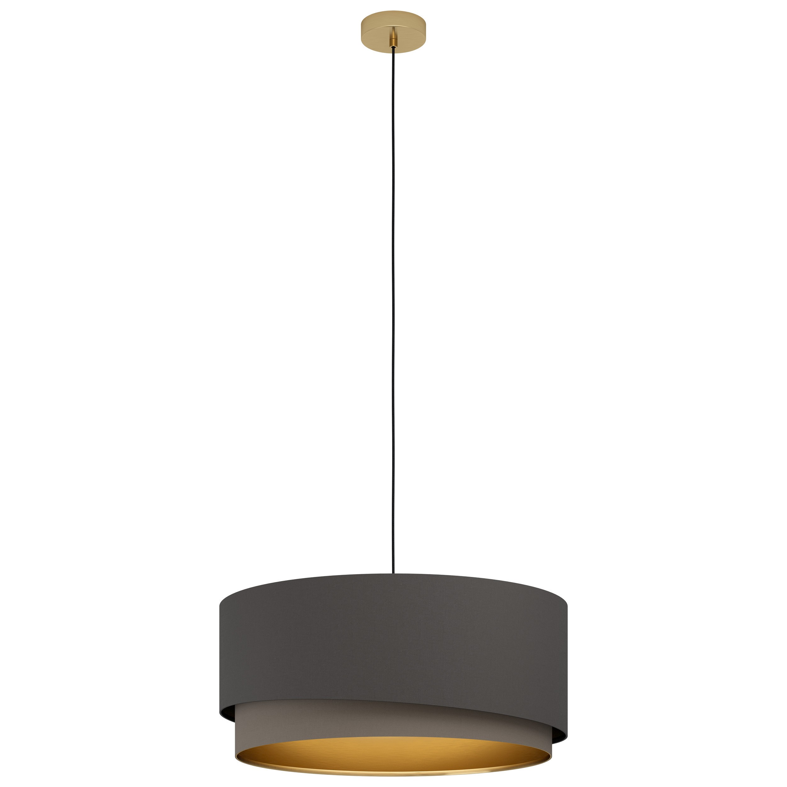 Eglo 39931 "MANDERLINE" 56 Cm Çapında Çelik Siyah Sarkıt Avize