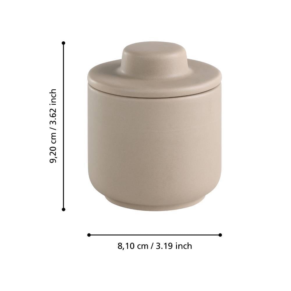 Eglo 426557 "KALININ" 9,2Cm Yüksekliğinde 8,1Cm Çapında Kapaklı Kap