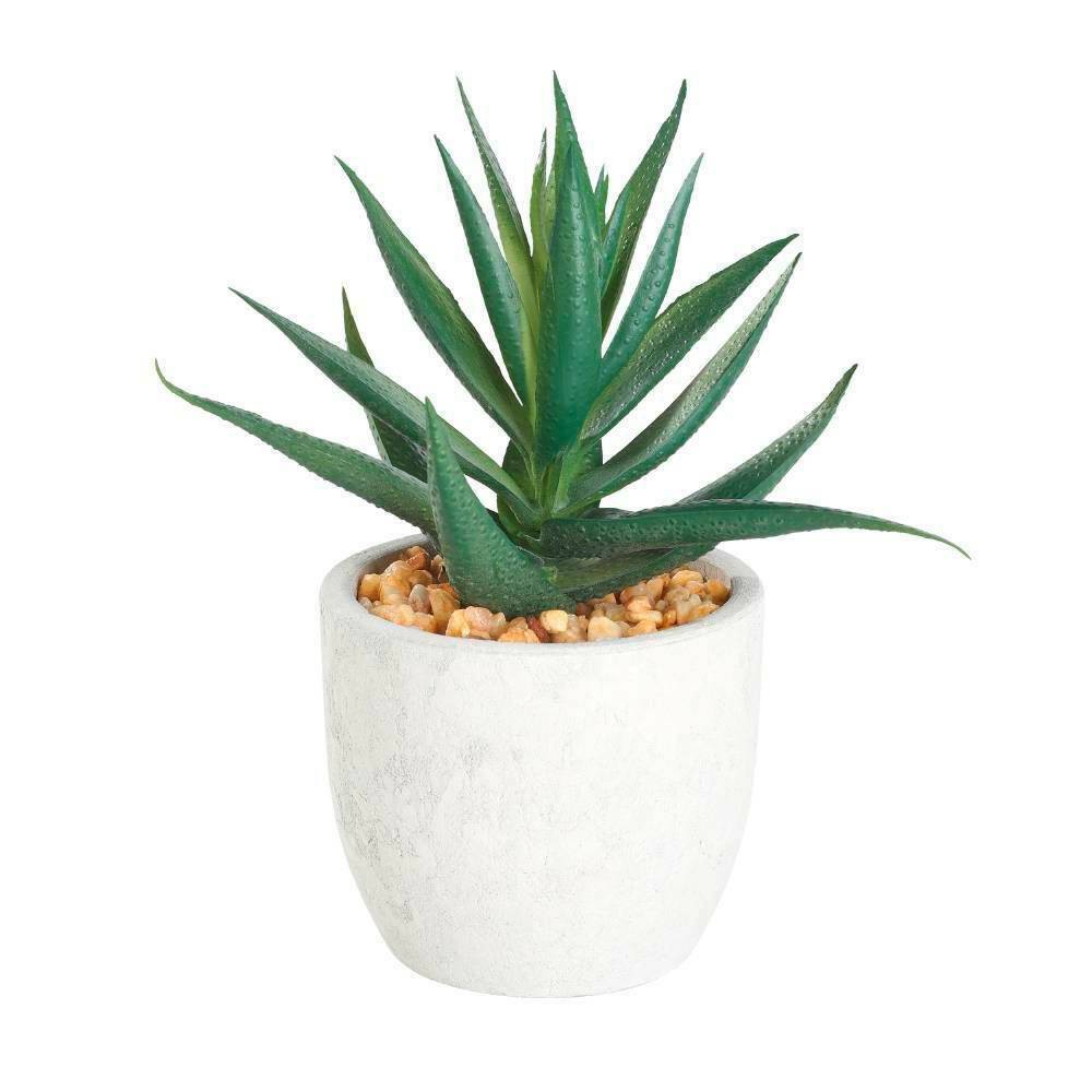 Eglo 428012 "CHITOSE" 15,5 Cm Yüksekliğinde Plastik Kahveengi, Yeşil Saksıda Yapay Çiçek