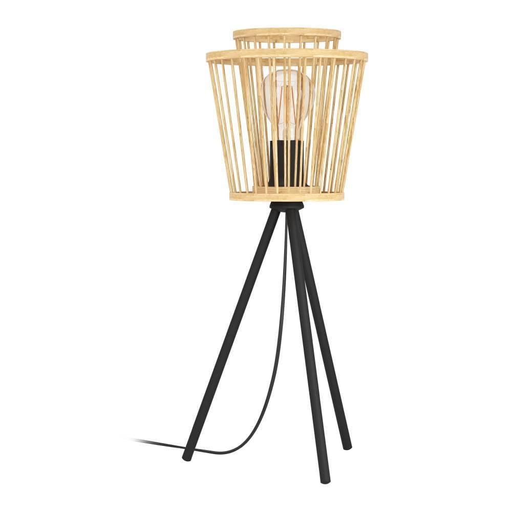 Eglo 43854 "HYKEHAM" 57 Cm Yüksekliğinde Çelik Masa Lambası