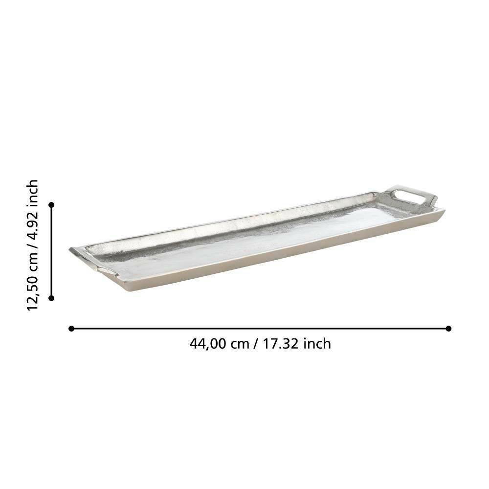 Eglo 427008 "SAVANT" 44 Cm Uzunluğunda Dekoratif Alüminyum Sunum Tepsisi