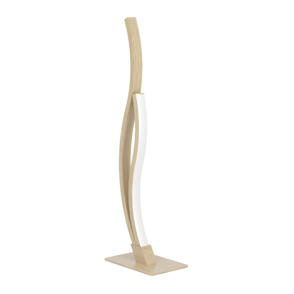 Eglo 901213 "GRISOLIA" 45.5 Cm Yüksekliğinde Kahverengi Çelik Plastik Masa Lambası