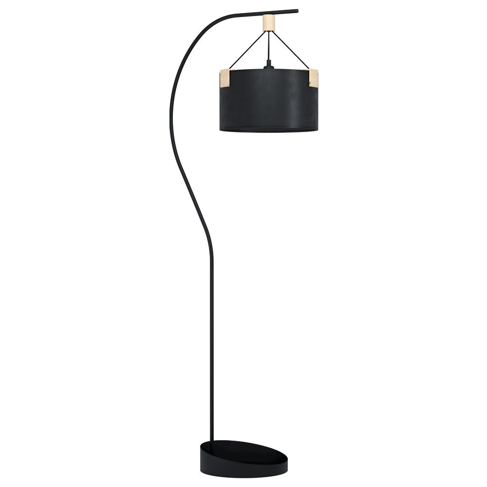Eglo 39947 "POTOSI" 187 Cm Yüksekliğinde Çelik Köşe Lambası Lambader