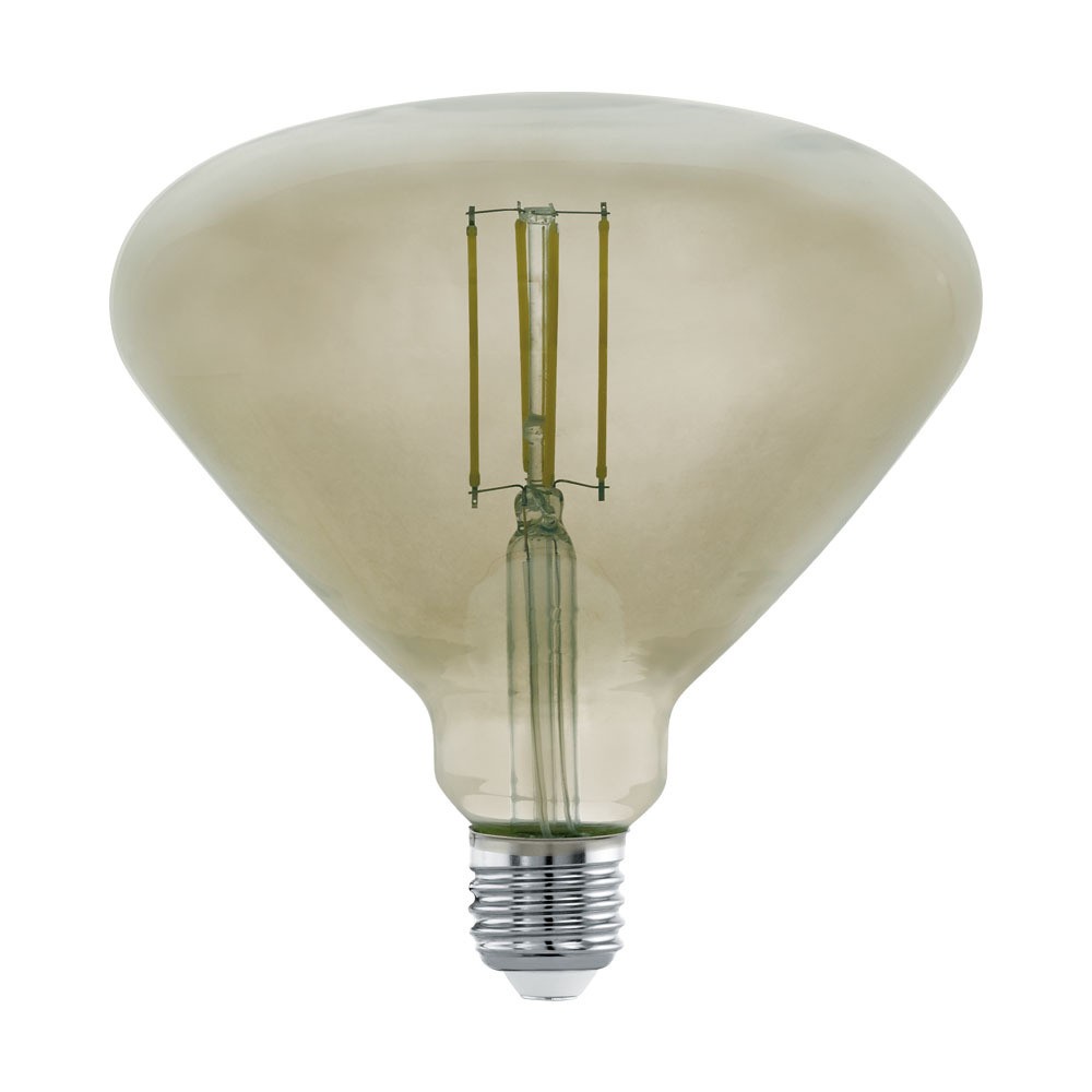 Eglo 11841 E27-Led-Br150 Ampul 1X4W Siyah-Şeffaf 3000K 360 Lümen Dim Edilebilir